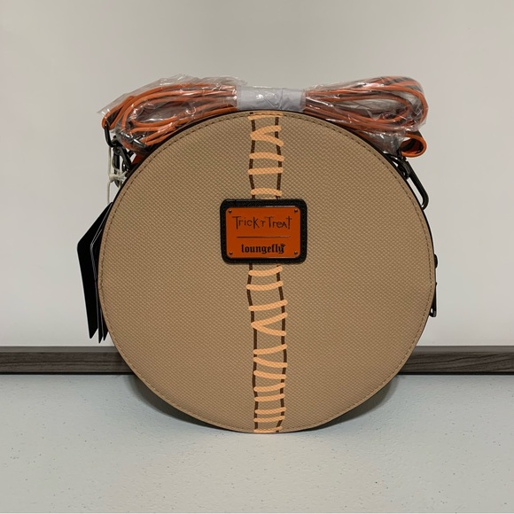 Loungefly Legendary Pictures Trick ‘r Treat Sam Pumpkin Crossbody Bag - Picture 3 of 11